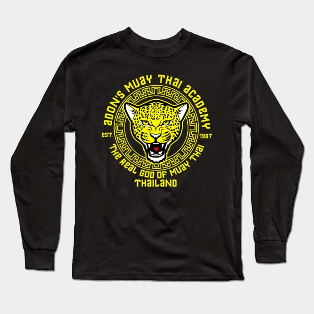 Adon's Muay Thai Academy Long Sleeve T-Shirt by carloj1956